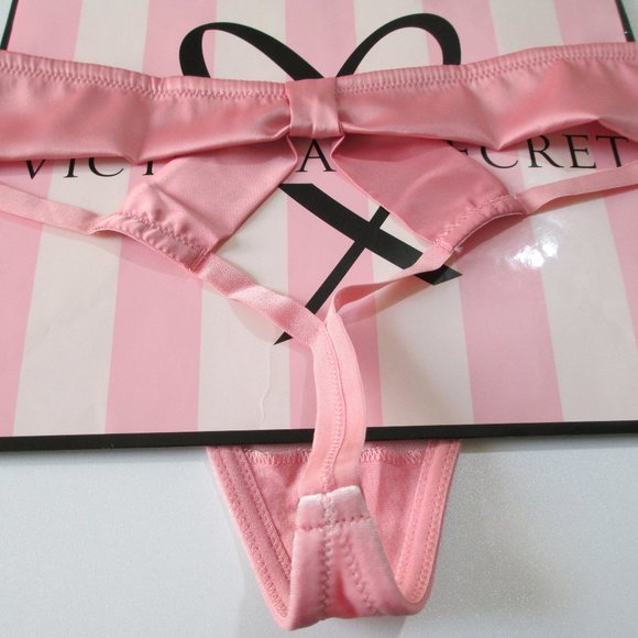 bow panties victoria's secret